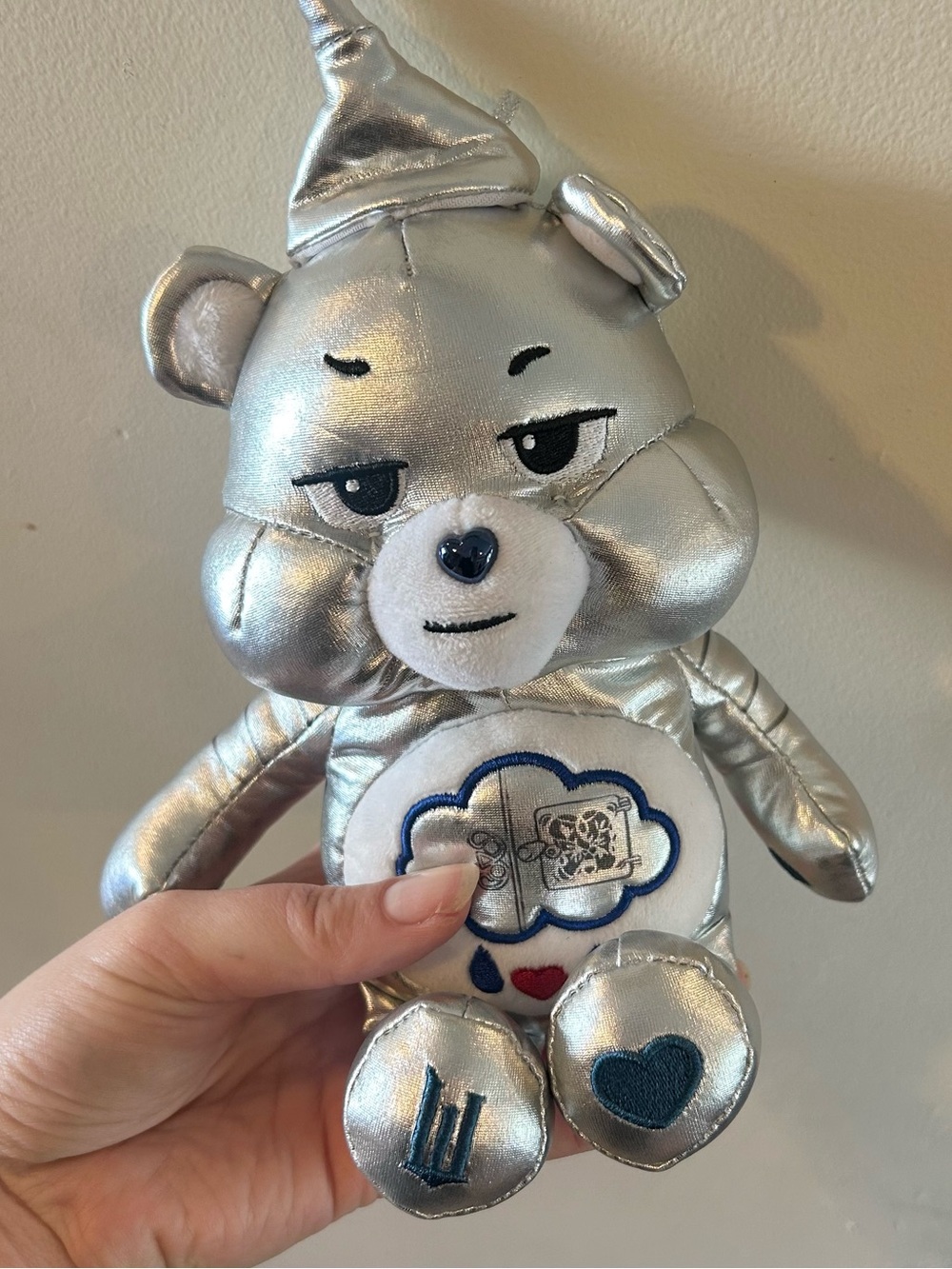 Care Bears x Wicked Fun Size Plush Grumpy Bear as the Wicked Tin Man 11”